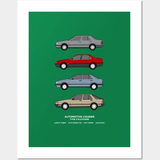 Type 4 car collection Posters and Art
